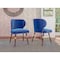 Manhattan Comfort Strine Dining Chair in Royal Blue (Set of 2) 2-DC045-BL - alternate 4